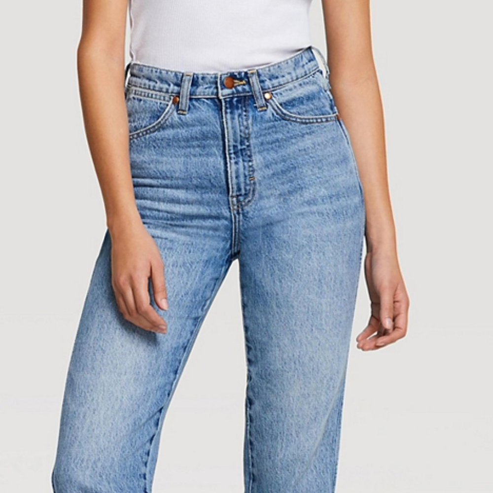 Wrangler Highrise straight leg jean